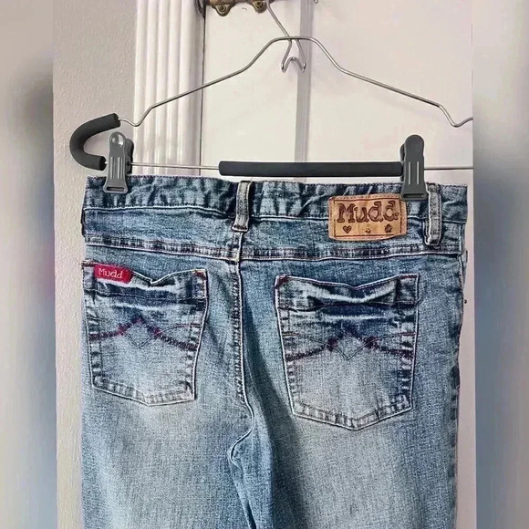 Vintage 90's Y2K Mudd Flare Jeans RARE - Picture 4 of 6